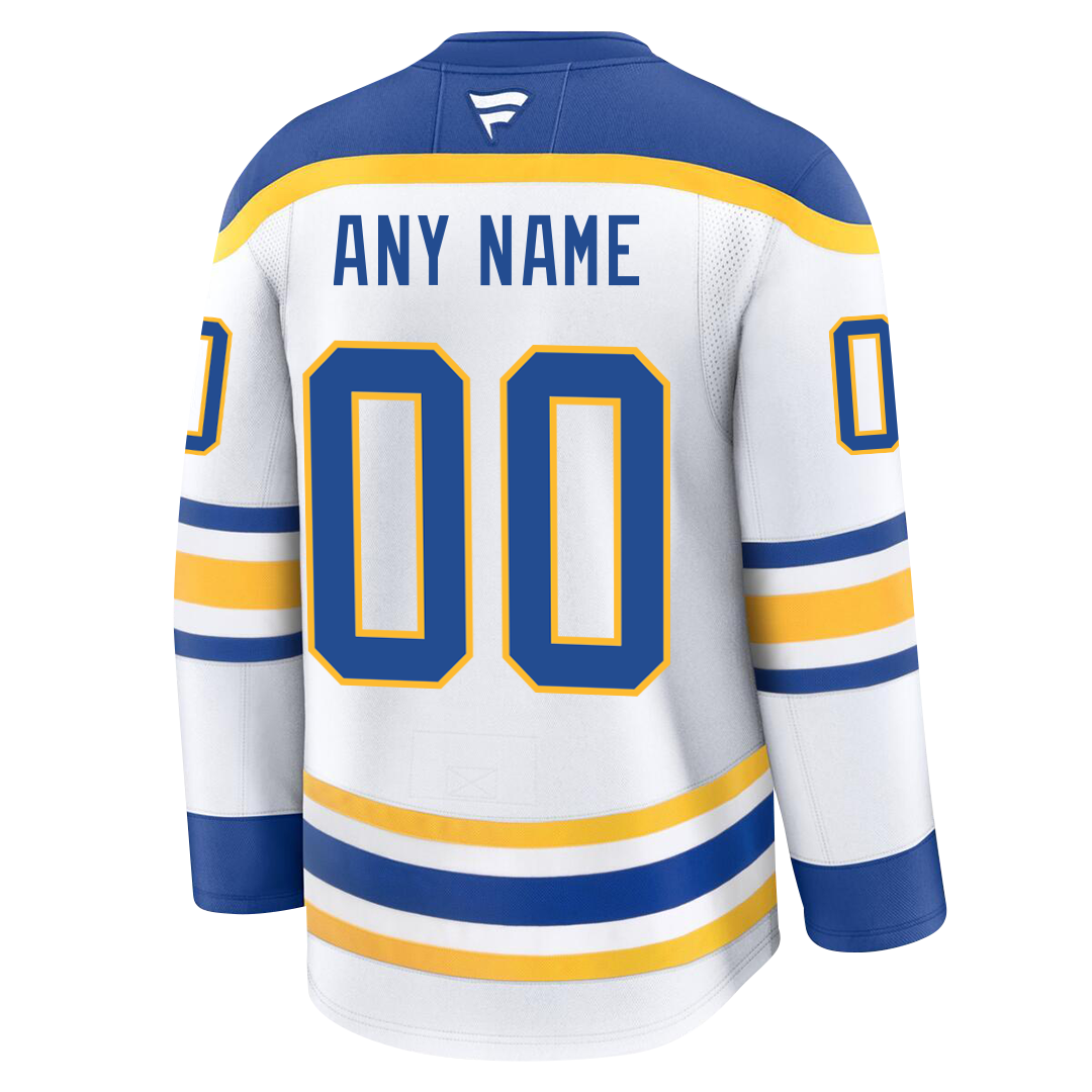 Customizable Buffalo Sabres 2024 Fanatics Premium Official NHL AWAY Jersey