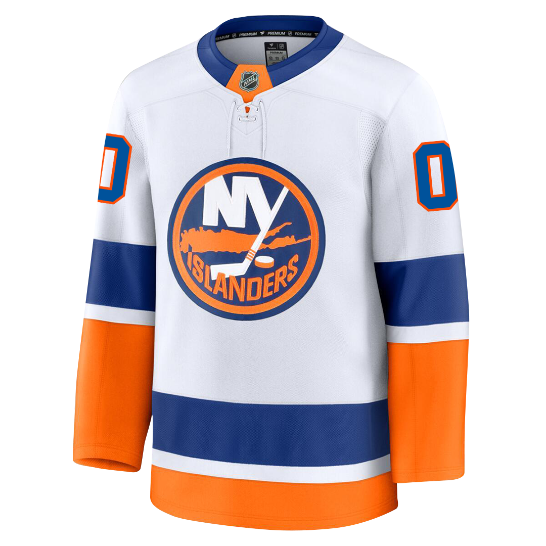 Customizable New York Islanders 2024 Fanatics Premium Official NHL AWAY Jersey