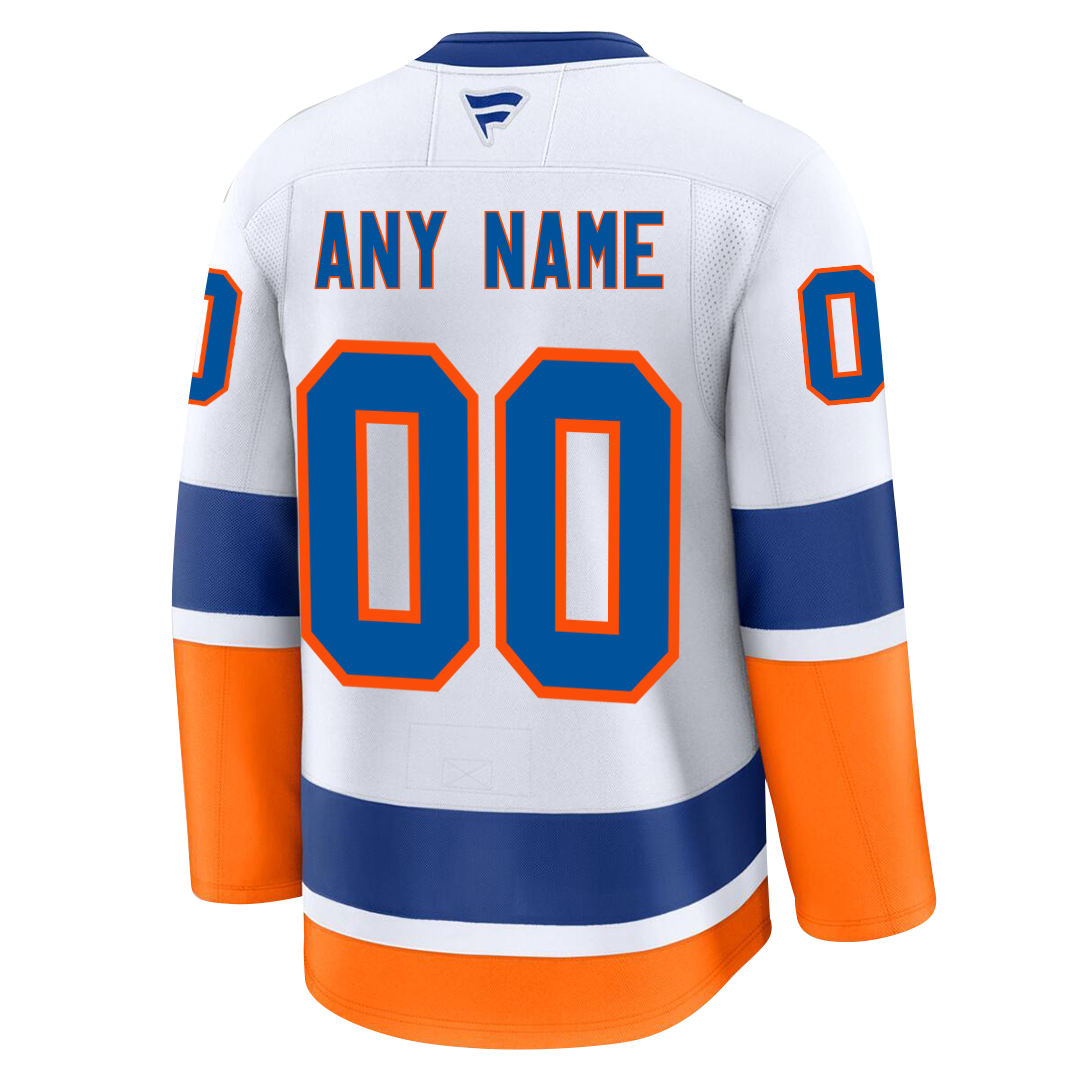 Customizable New York Islanders 2024 Fanatics Premium Official NHL AWAY Jersey