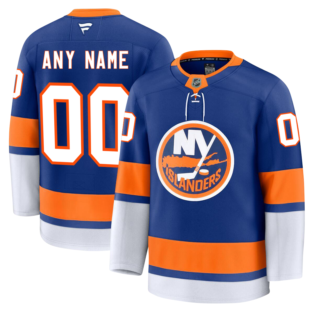 Customizable New York Islanders 2024 Fanatics Premium Official NHL HOME Jersey