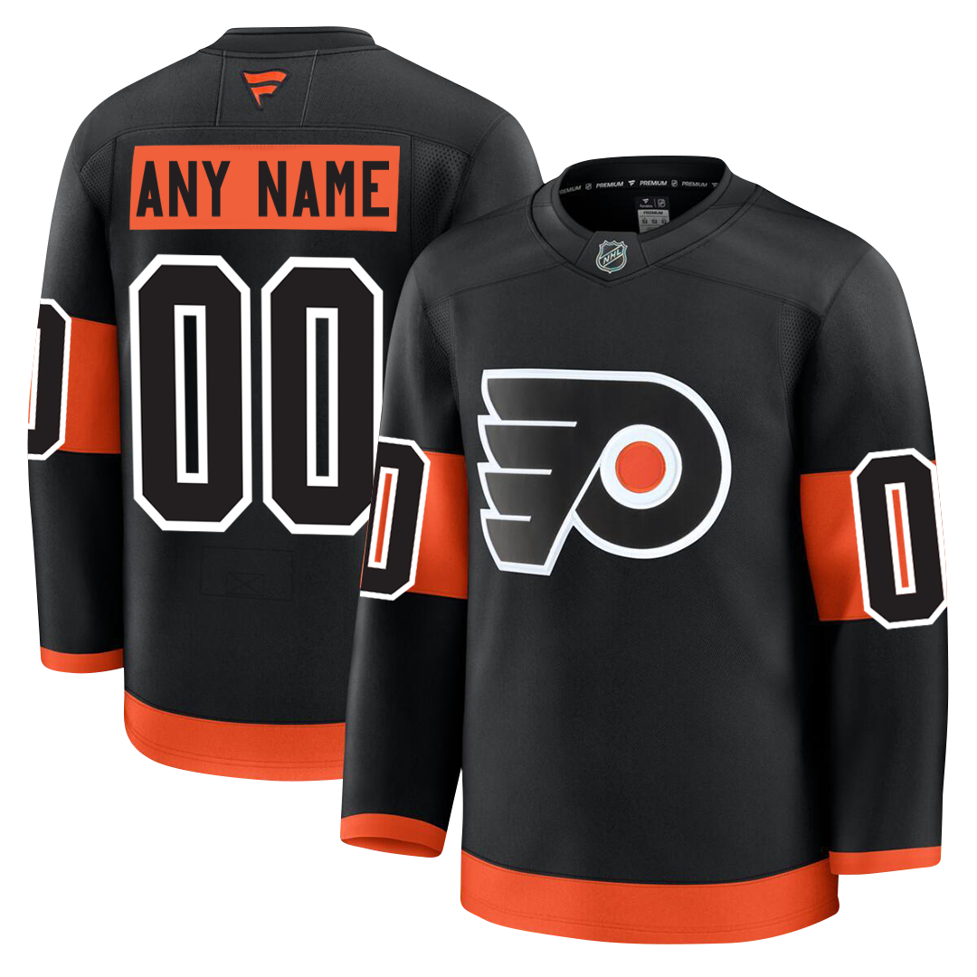 Customizable Philadelphia Flyers 2024 Fanatics Premium Official NHL THIRD ALTERNATE Jersey