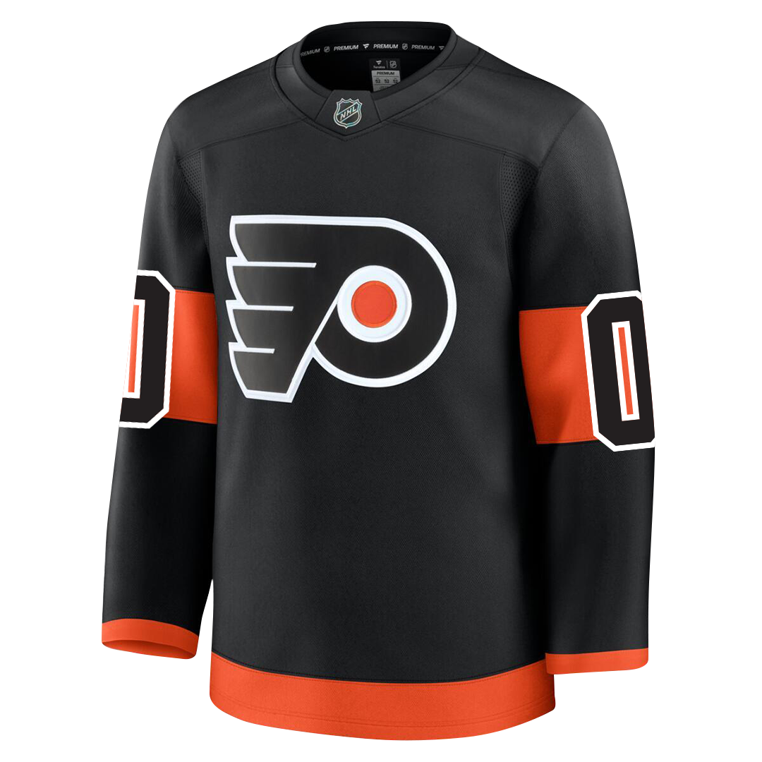 Customizable Philadelphia Flyers 2024 Fanatics Premium Official NHL THIRD ALTERNATE Jersey