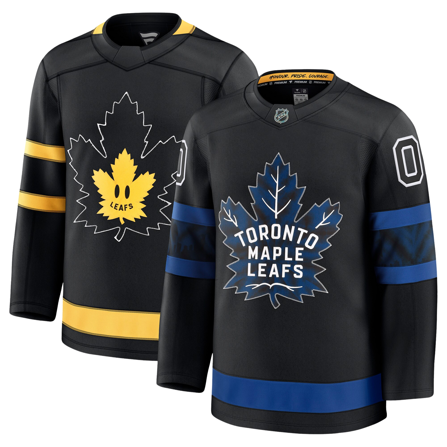 Customizable Toronto Maple Leafs 2024 Fanatics Premium Official NHL THIRD ALTERNATE Jersey