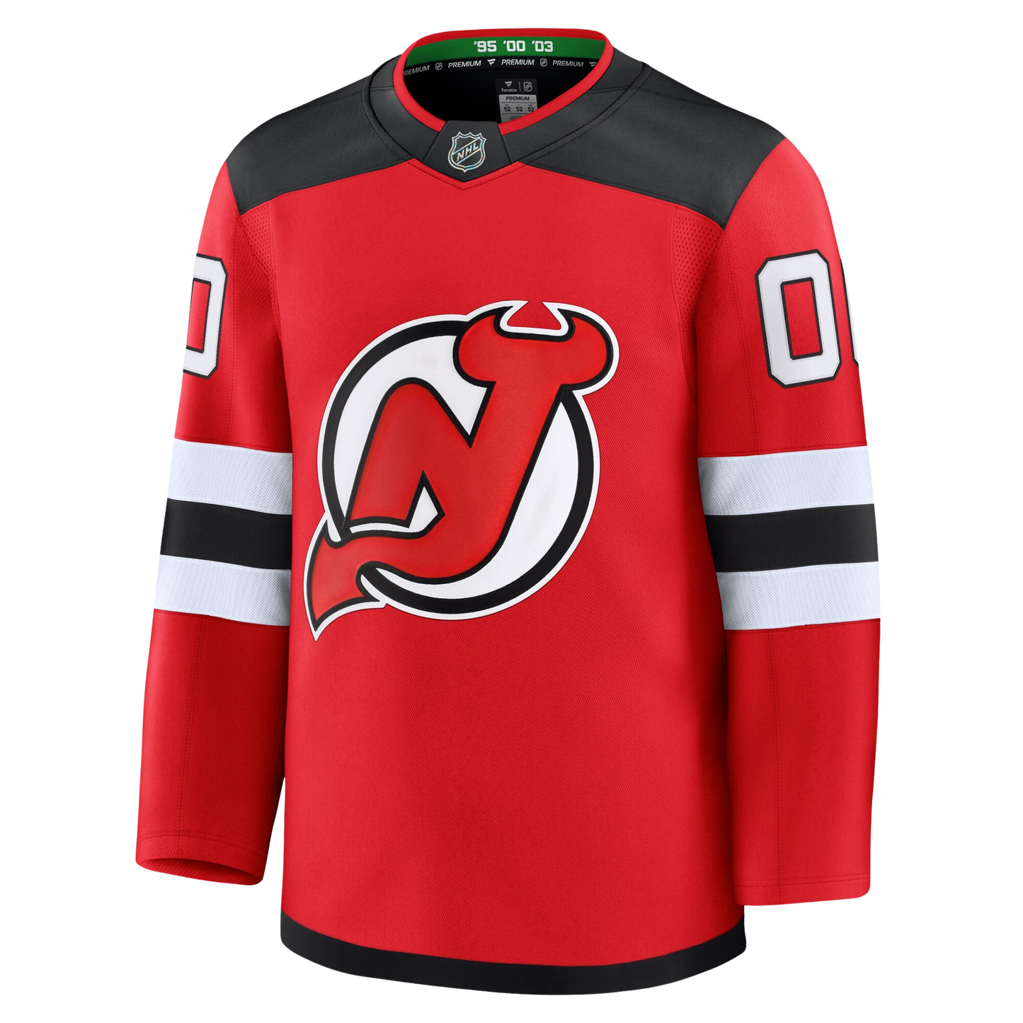 Customizable New Jersey Devils 2024 Fanatics Premium Official NHL HOME Jersey