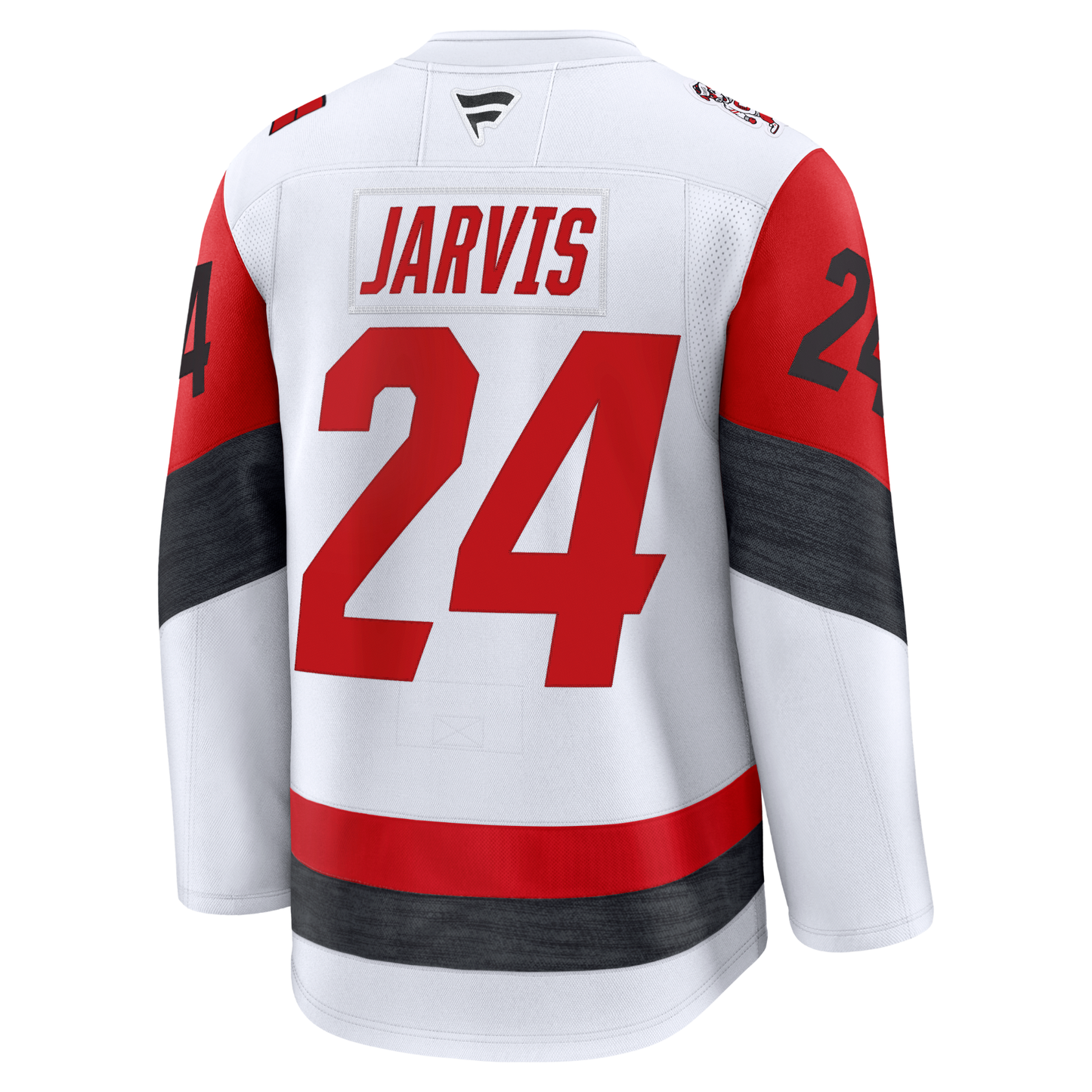Seth Jarvis Carolina Hurricanes With 2026 Stanley Cup Final Patch Fanatics Away Premium Jersey