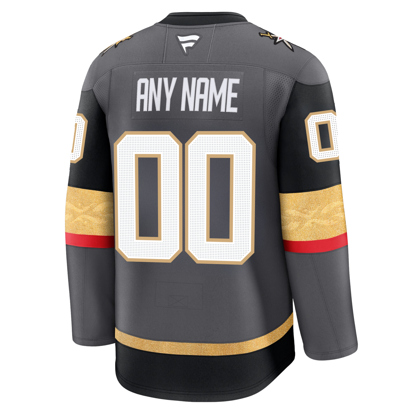 Customizable Vegas Golden Knights 2024 Fanatics Premium Official NHL THIRD ALTERNATE (Grey) Jersey