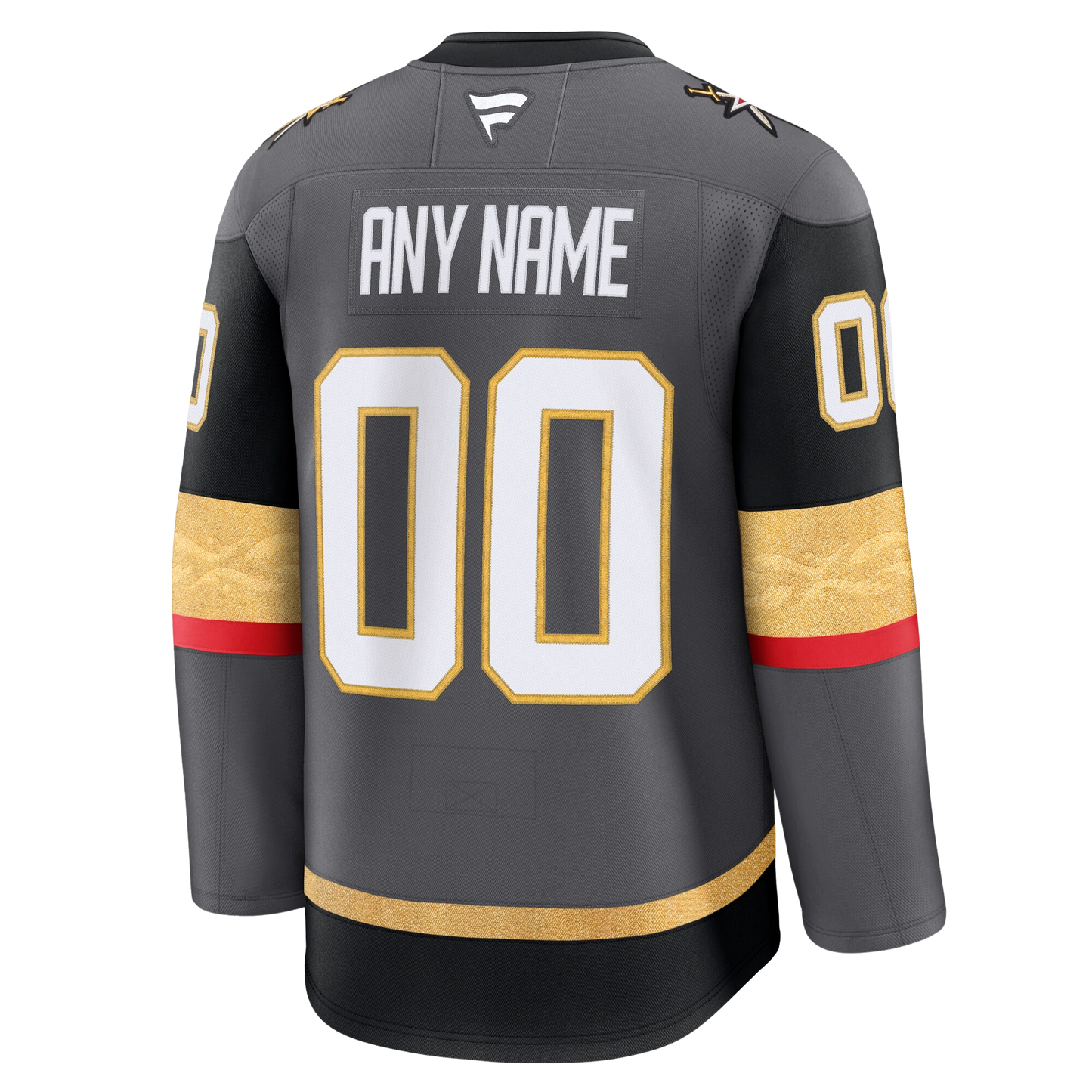Customizable Vegas Golden Knights 2024 Fanatics Premium Official NHL THIRD ALTERNATE (Grey) Jersey