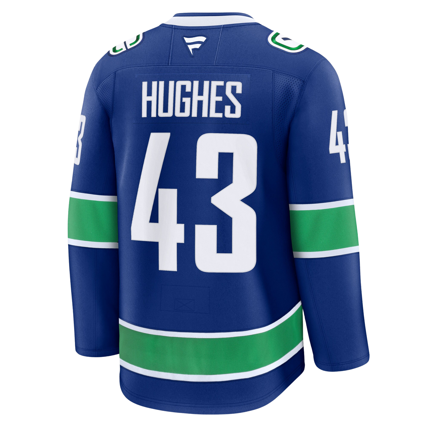 Quinn Hughes Vancouver Canucks 2024 Fanatics Premium Official NHL HOME Jersey