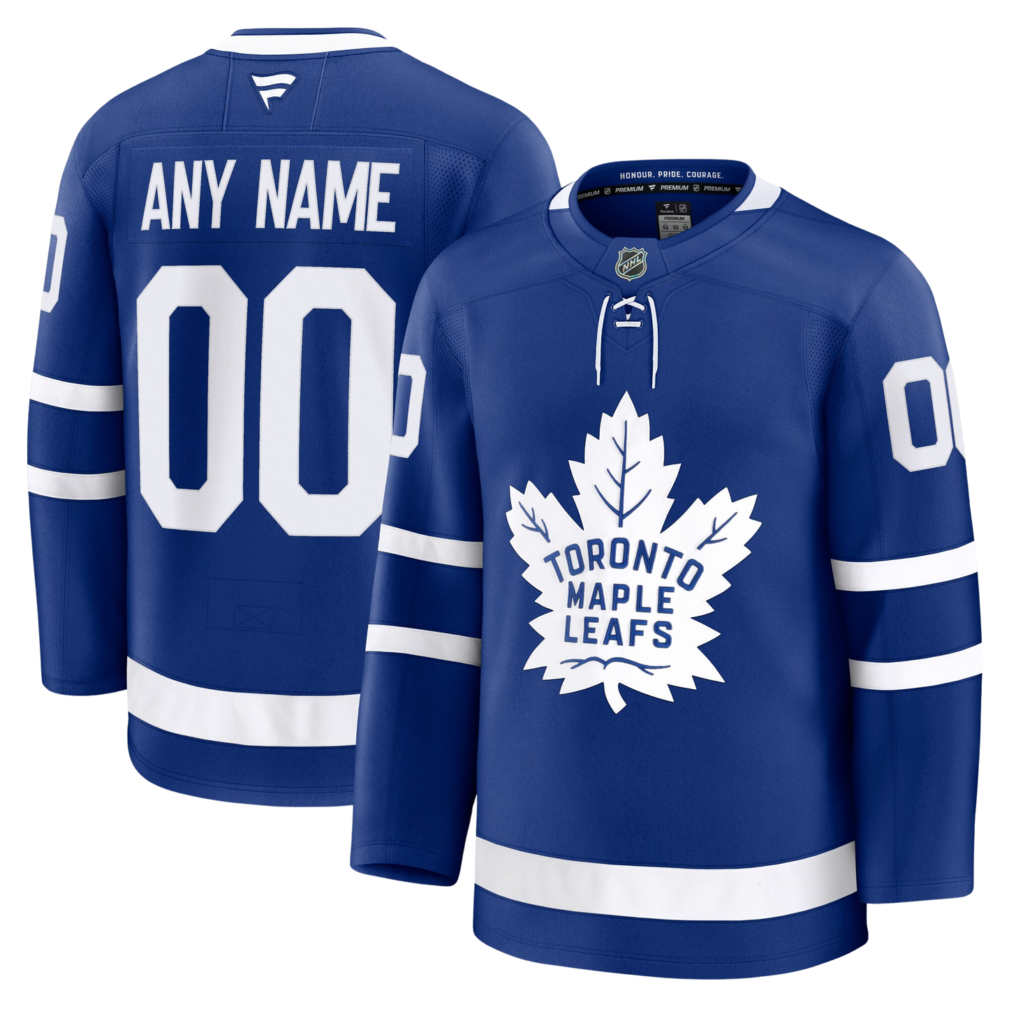 Customizable Toronto Maple Leafs 2024 Fanatics Premium Official NHL HOME Jersey