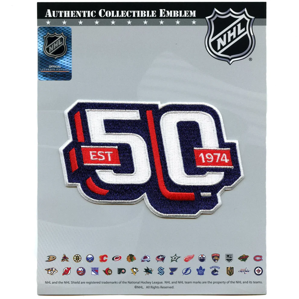 Washington Capitals 50th Anniversary Jersey Patch