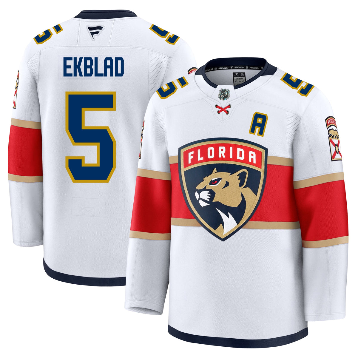 Aaron Ekblad Florida Panthers Fanatics Premium Away Jersey