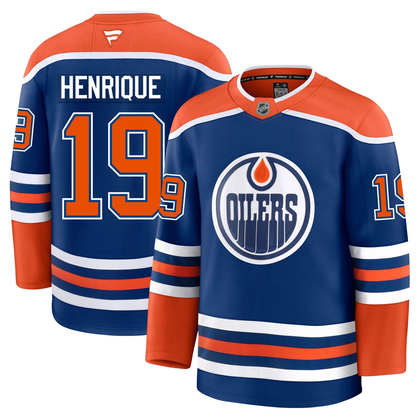 Adam Henrique Edmonton Oilers Fanatics Premium Home Jersey