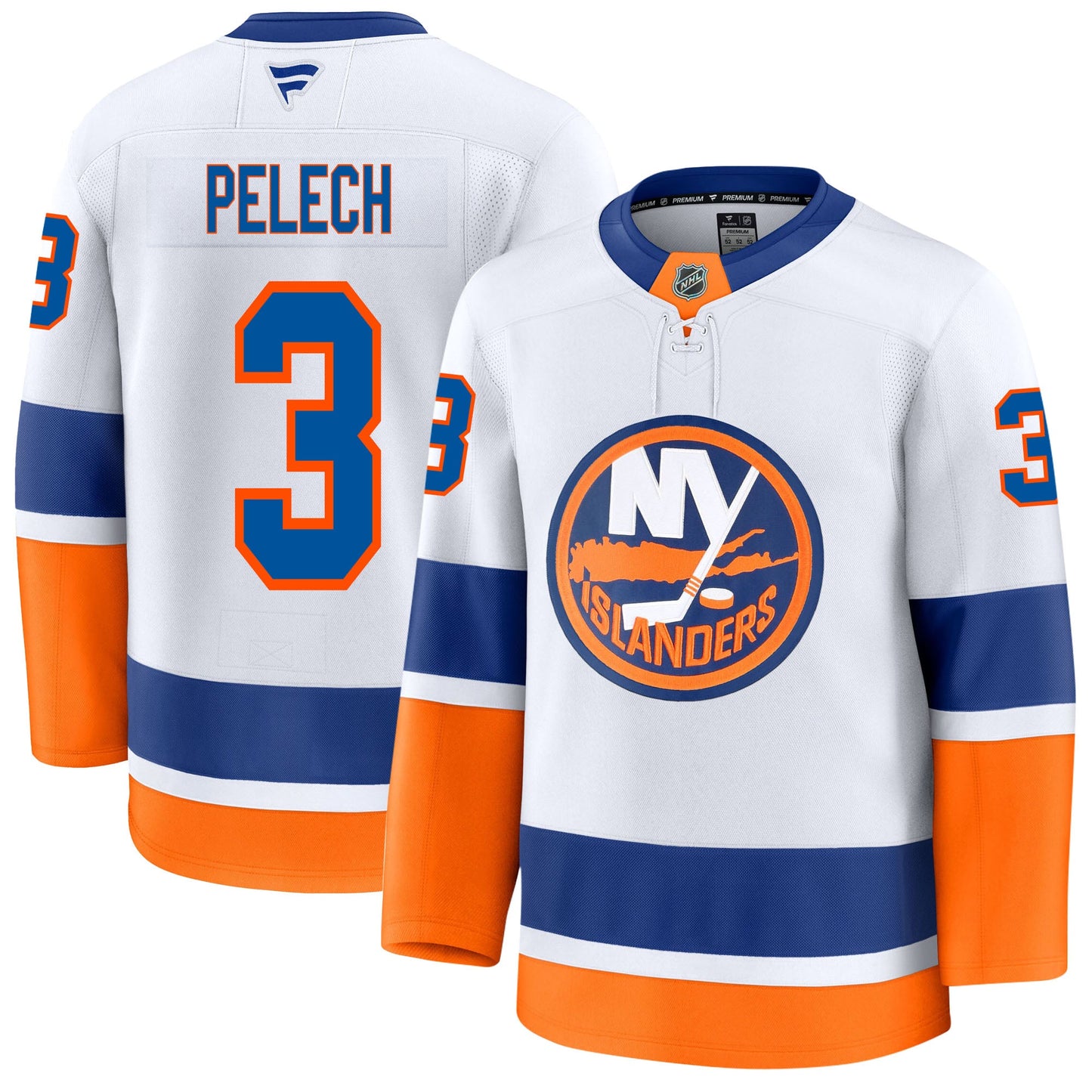Adam Pelech New York Islanders Fanatics Premium Away Jersey