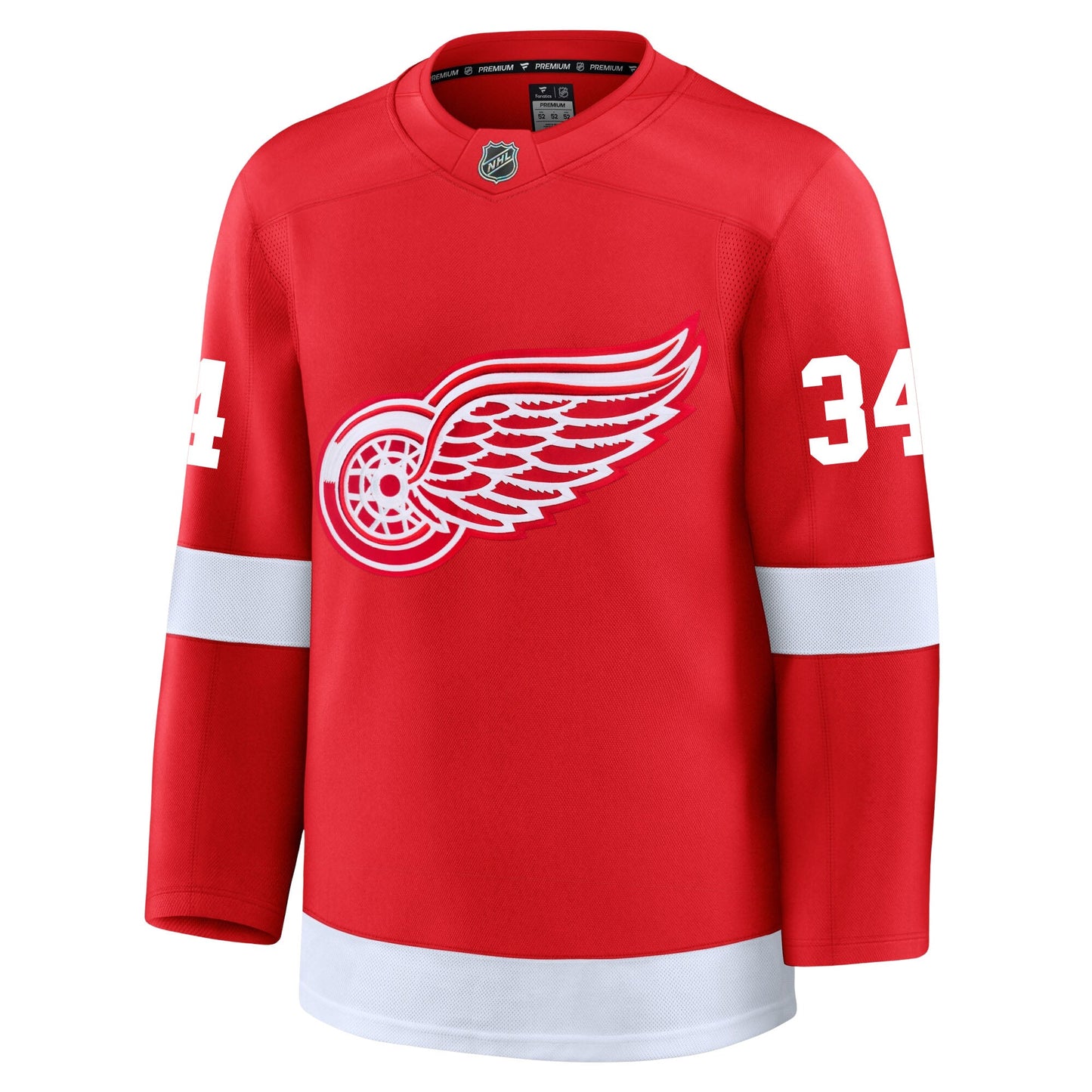 Alex Lyon Detroit Red Wings Fanatics Premium Home Jersey