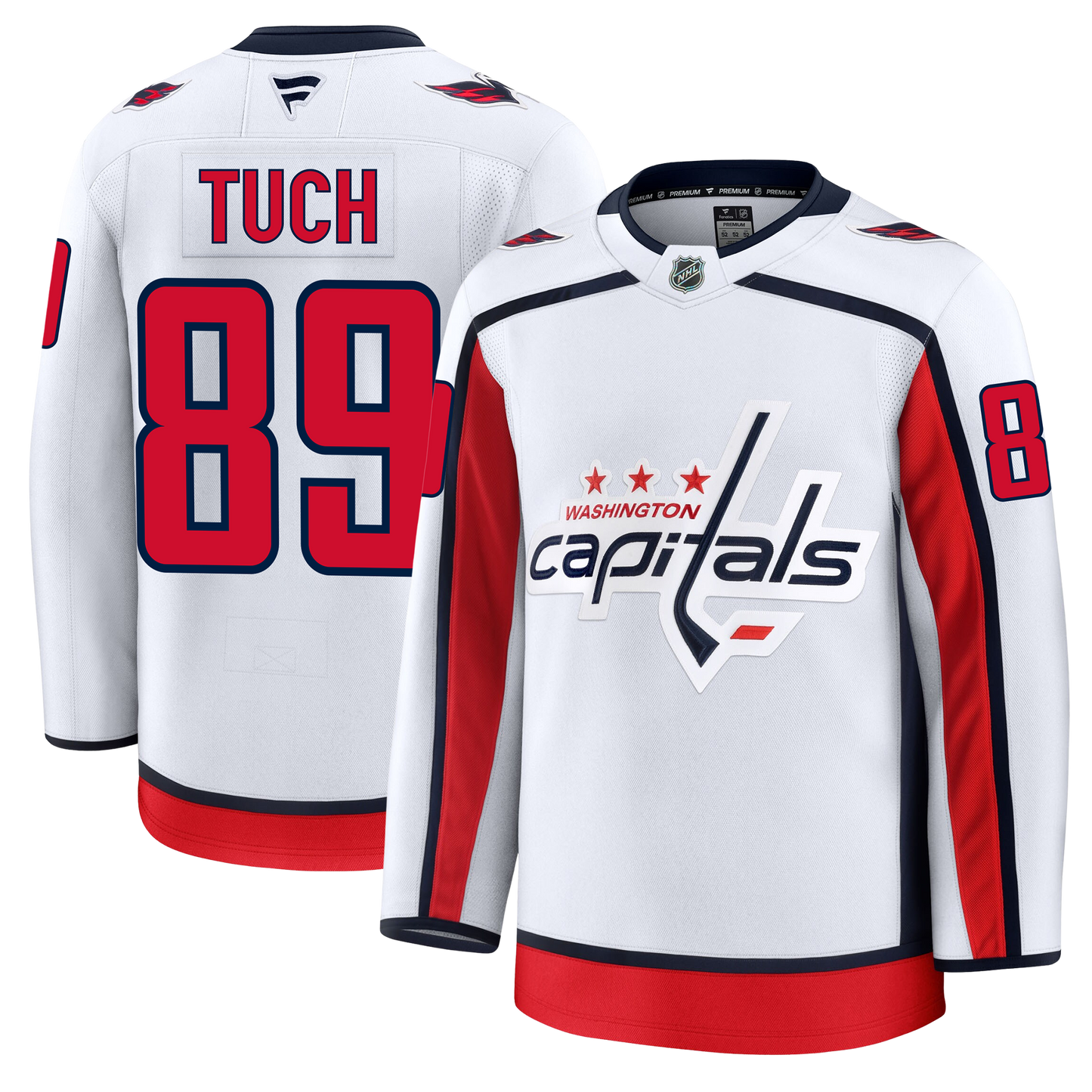 Alex Tuch Washington Capitals Fanatics Premium Away Jersey