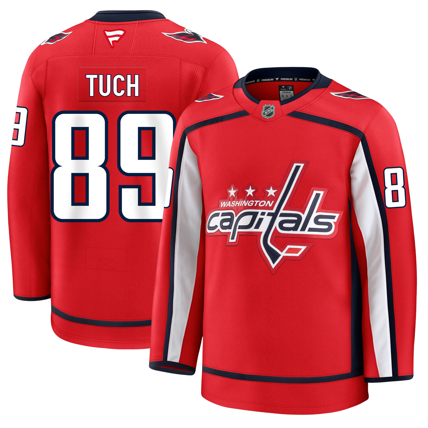Alex Tuch Washington Capitals Fanatics Premium Home Jersey