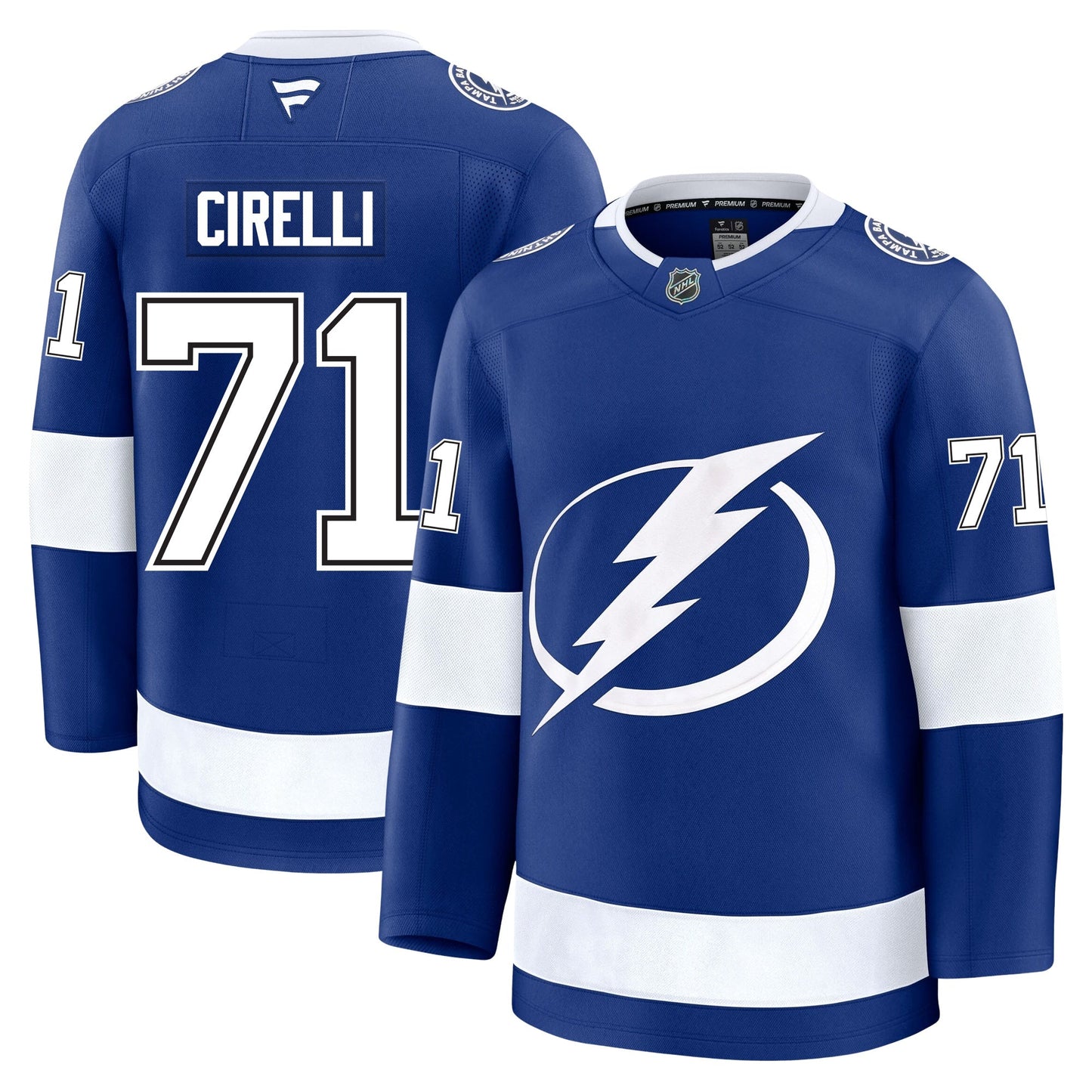 Anthony Cirelli Tampa Bay Lightning Fanatics Premium Home Jersey