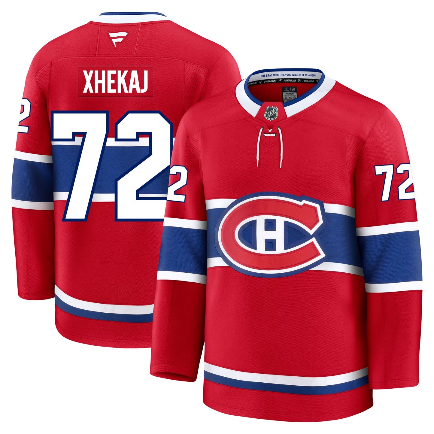 Arber Xhekaj Montreal Canadiens Fanatics Premium Home Jersey