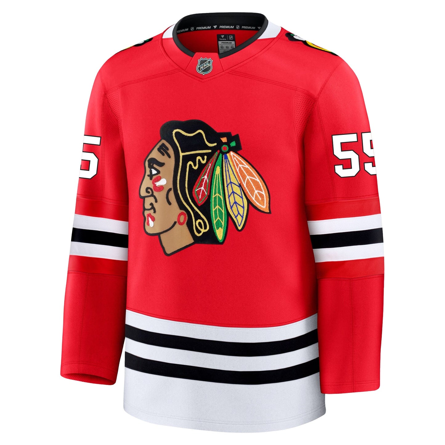 Artyom Levshunov Chicago Blackhawks Fanatics Premium Home Jersey