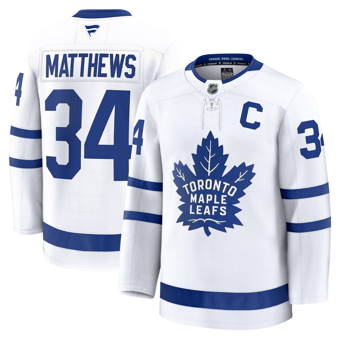 Auston Matthews Toronto Maple Leafs Fanatics Premium Away Jersey