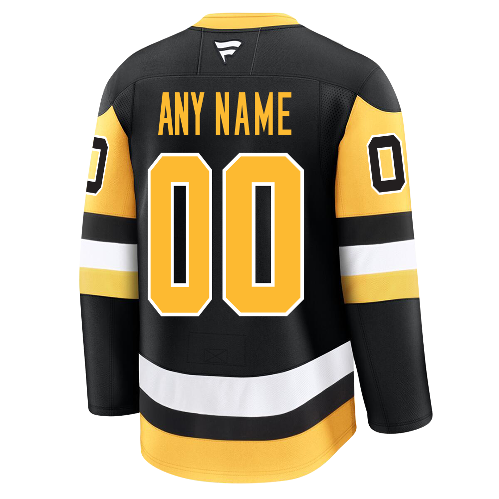 Customizable Pittsburgh Penguins 2024 Fanatics Premium Official NHL THIRD ALTERNATE Jersey