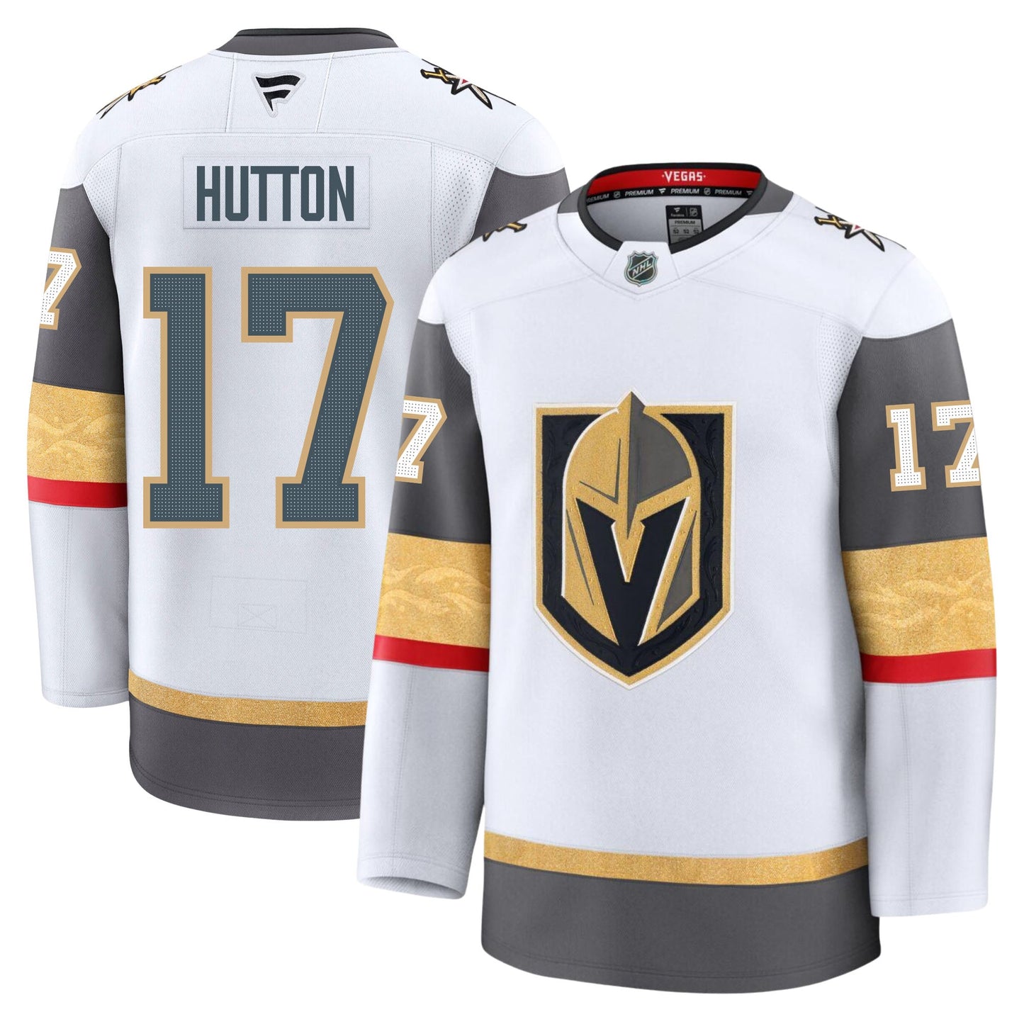 Ben Hutton Vegas Golden Knights Fanatics Premium Away Jersey
