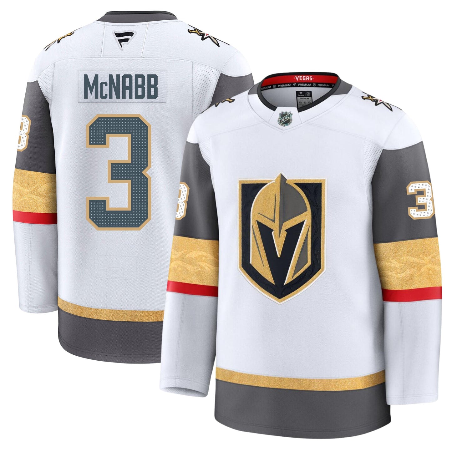 Brayden Mcnabb Vegas Golden Knights Fanatics Premium Away Jersey