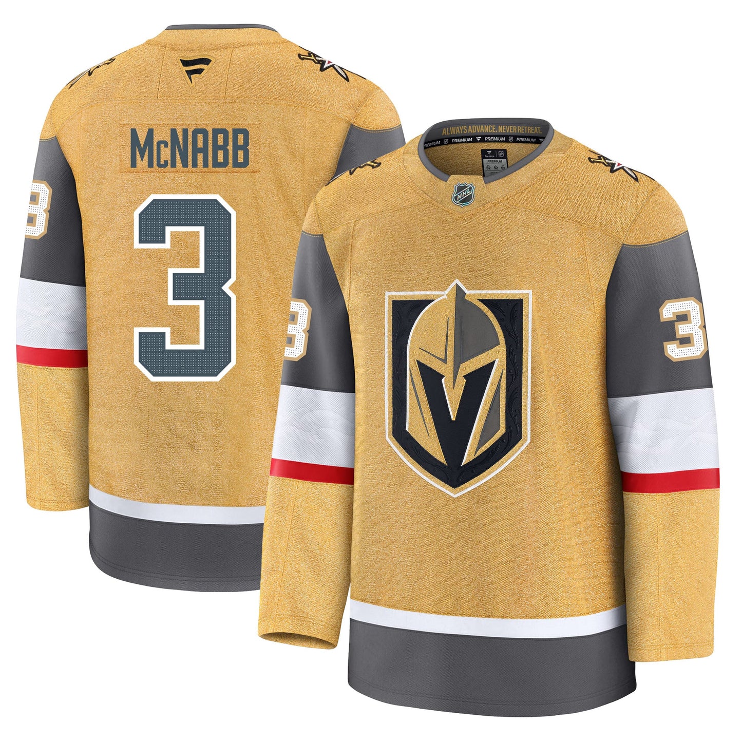 Brayden Mcnabb Vegas Golden Knights Fanatics Premium Home Jersey