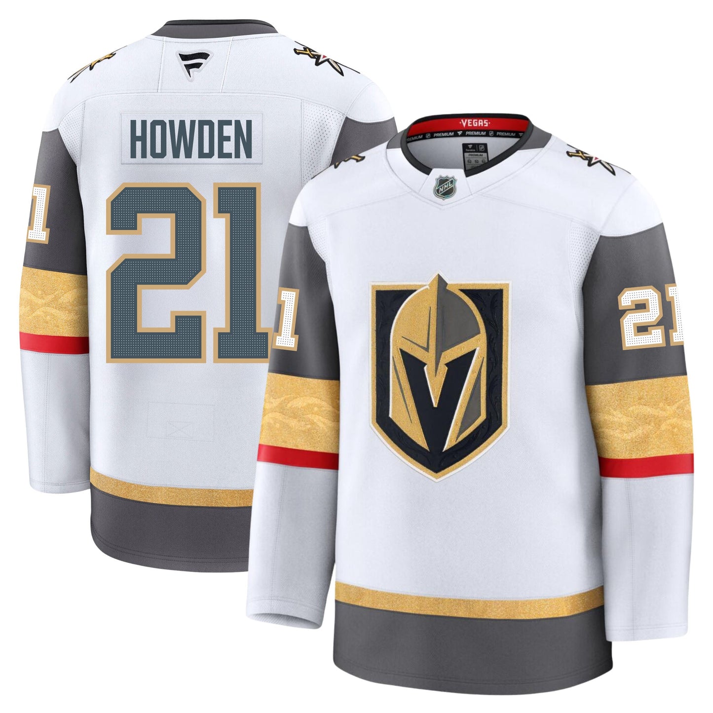 Brett Howden Vegas Golden Knights Fanatics Premium Away Jersey
