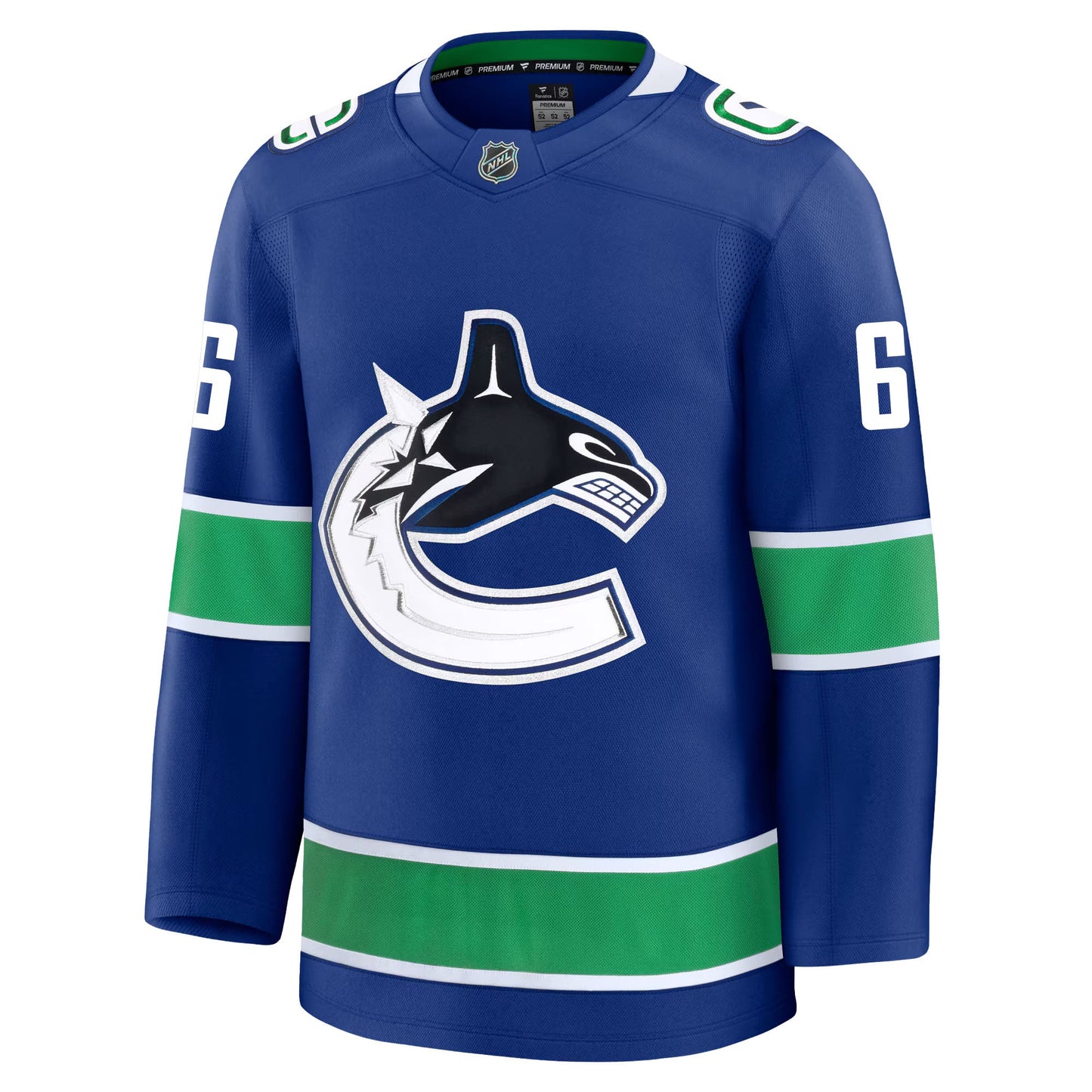 Brock Boeser Vancouver Canucks Fanatics Premium Home Jersey