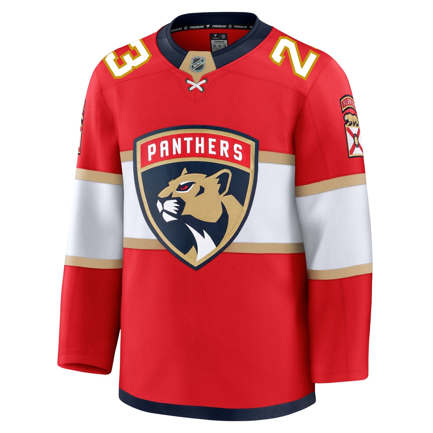 Carter Verhaeghe Florida Panthers Fanatics Premium Home Jersey