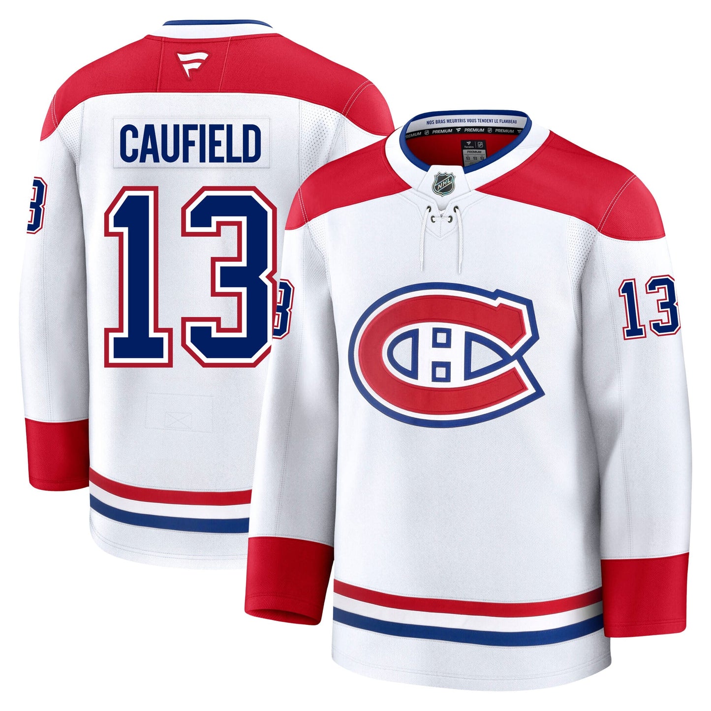 Cole Caufield Montreal Canadiens Fanatics Premium Away Jersey