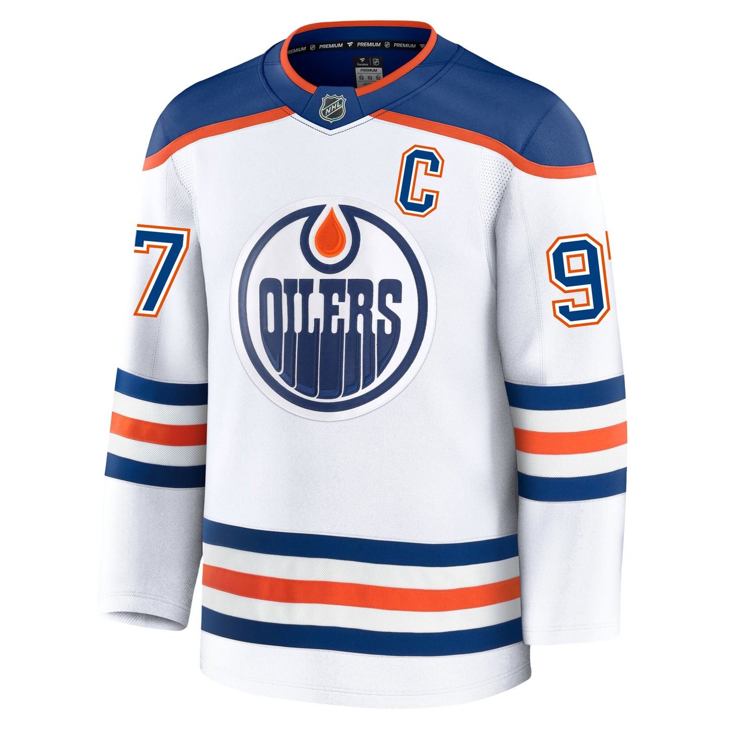 Connor McDavid Edmonton Oilers Fanatics Premium Away Jersey