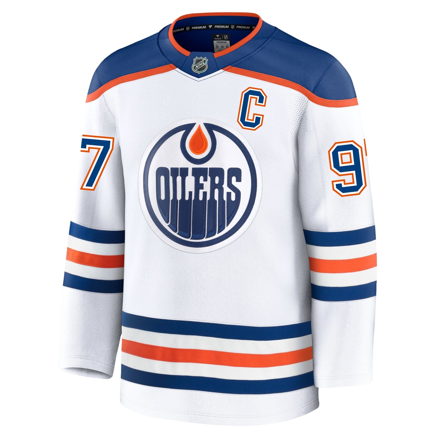 Connor McDavid Edmonton Oilers Fanatics Premium Away Jersey