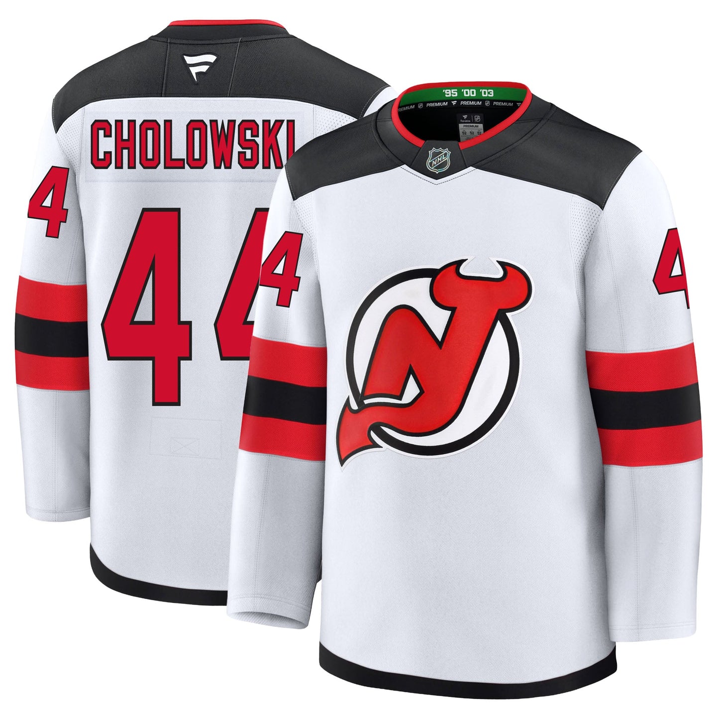 Dennis Cholowski New Jersey Devils Fanatics Premium Away Jersey