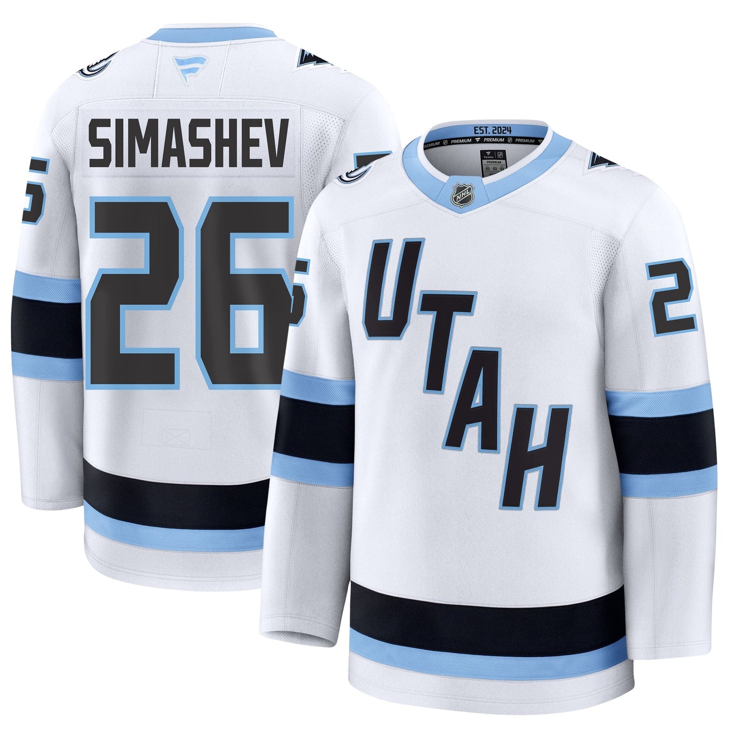 Dimitry Simashev Utah Mammoth Fanatics Away Premium Jersey