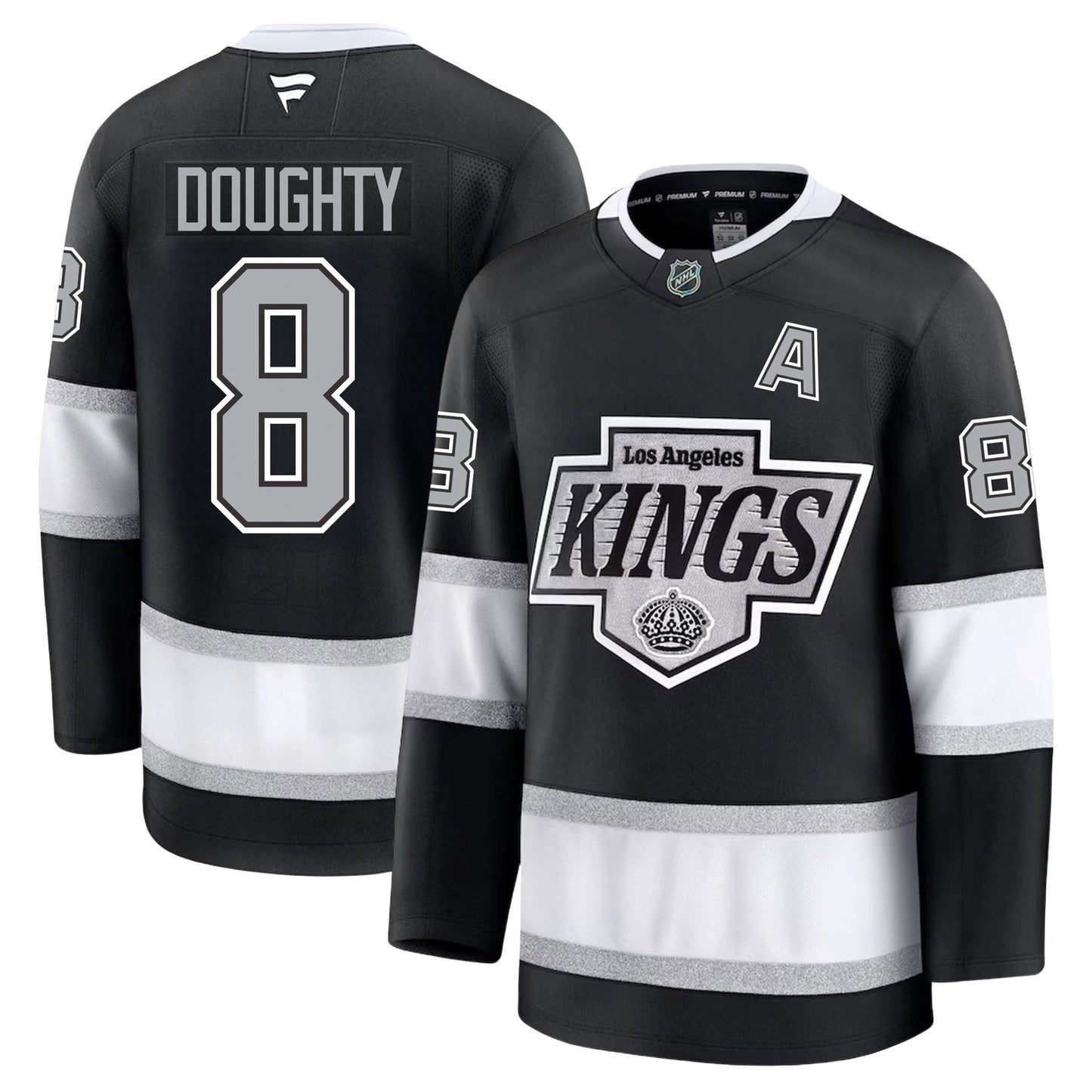 Drew Doughty Los Angeles Kings Fanatics Premium Home Jersey