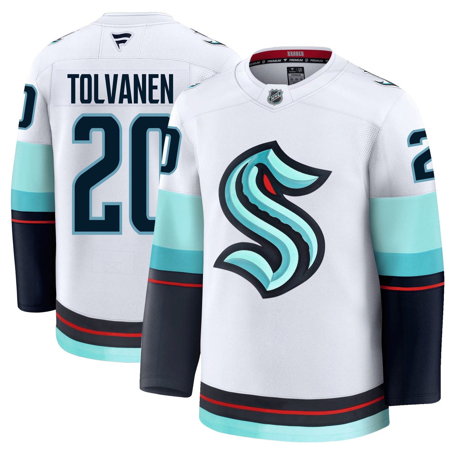 Eeli Tolvanen Seattle Kraken Fanatics Premium Away Jersey