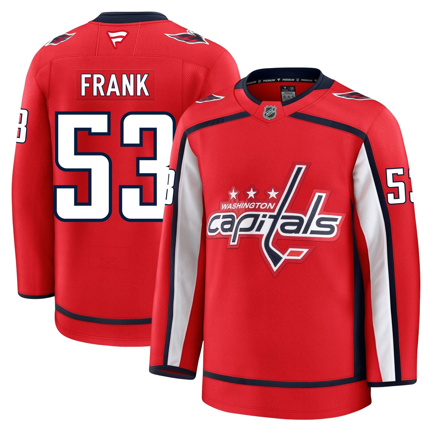 Ethen Frank Washington Capitals Fanatics Premium Home Jersey