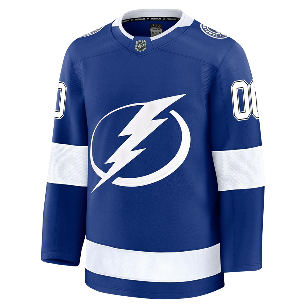 Customizable Tampa Bay Lightning 2024 Fanatics Premium Official NHL HOME Jersey