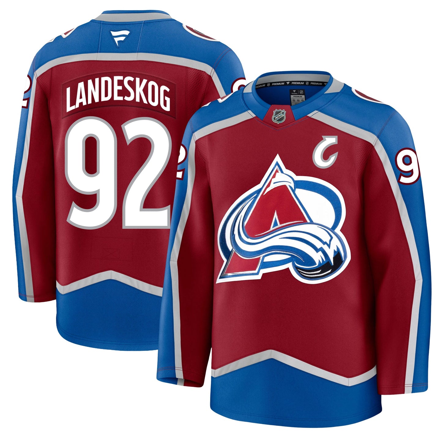 Gabriel Landeskog Colorado Avalanche Fanatics Premium Home Jersey