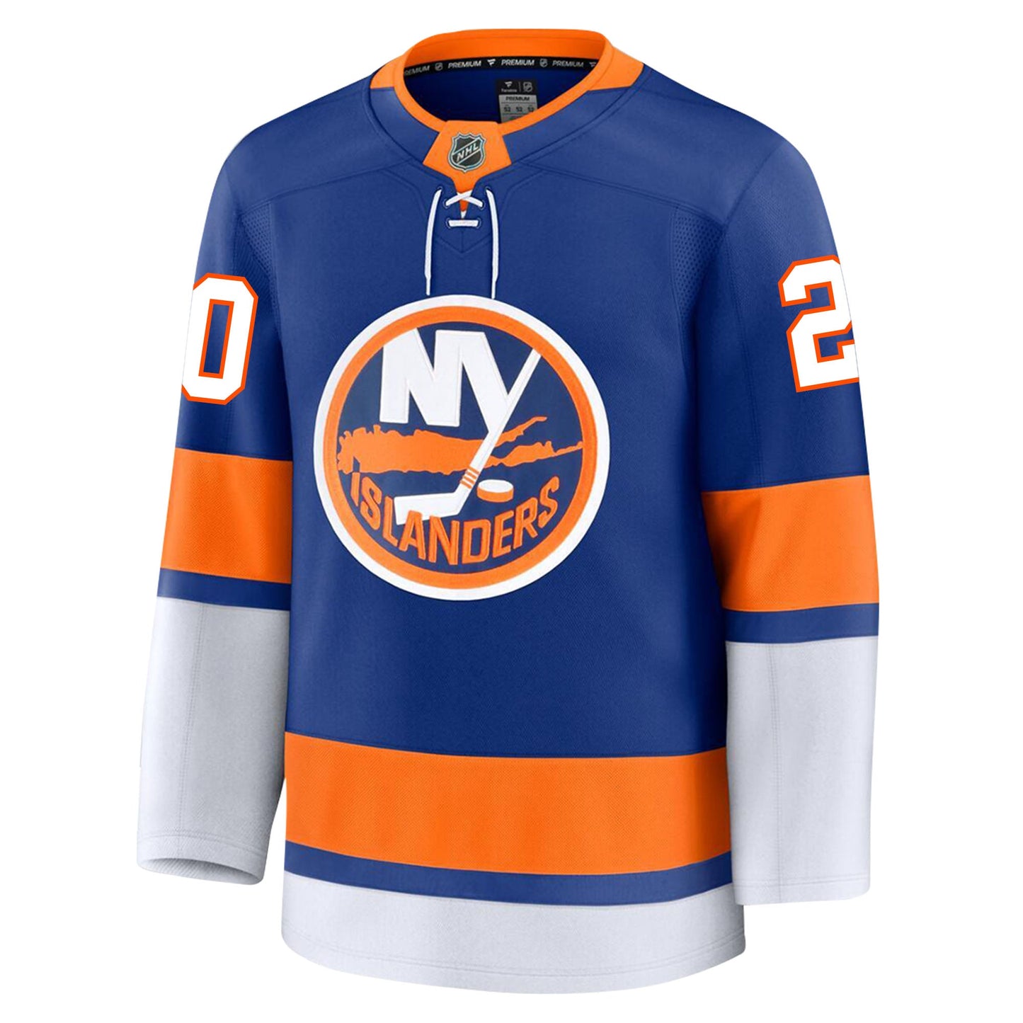 Hudson Fasching New York Islanders Fanatics Premium Home Jersey