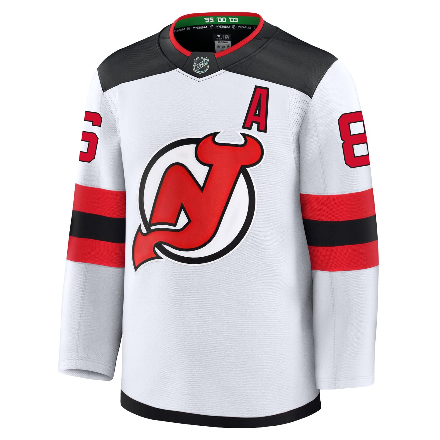 Jack Hughes New Jersey Devils Fanatics Premium Away Jersey