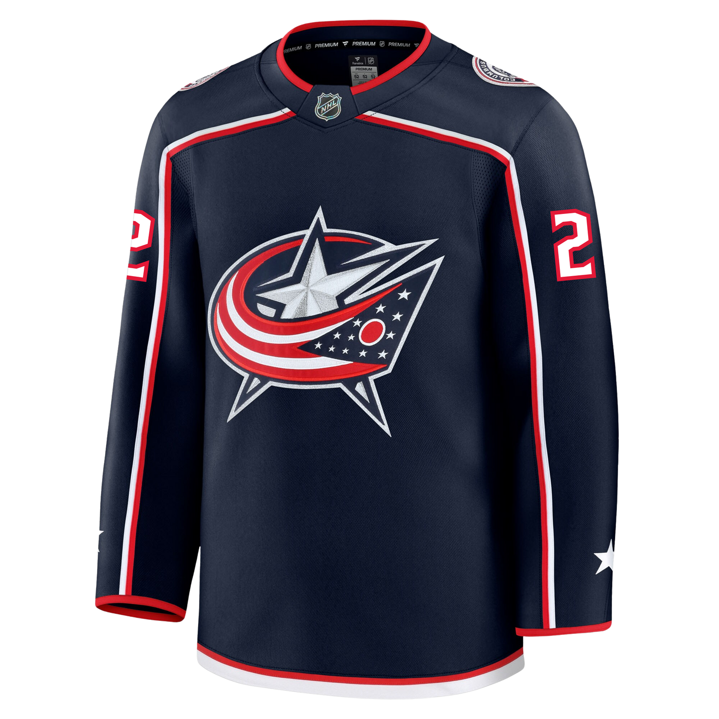 Jake Christiansen Columbus Blue Jackets Fanatics Premium Home Jersey