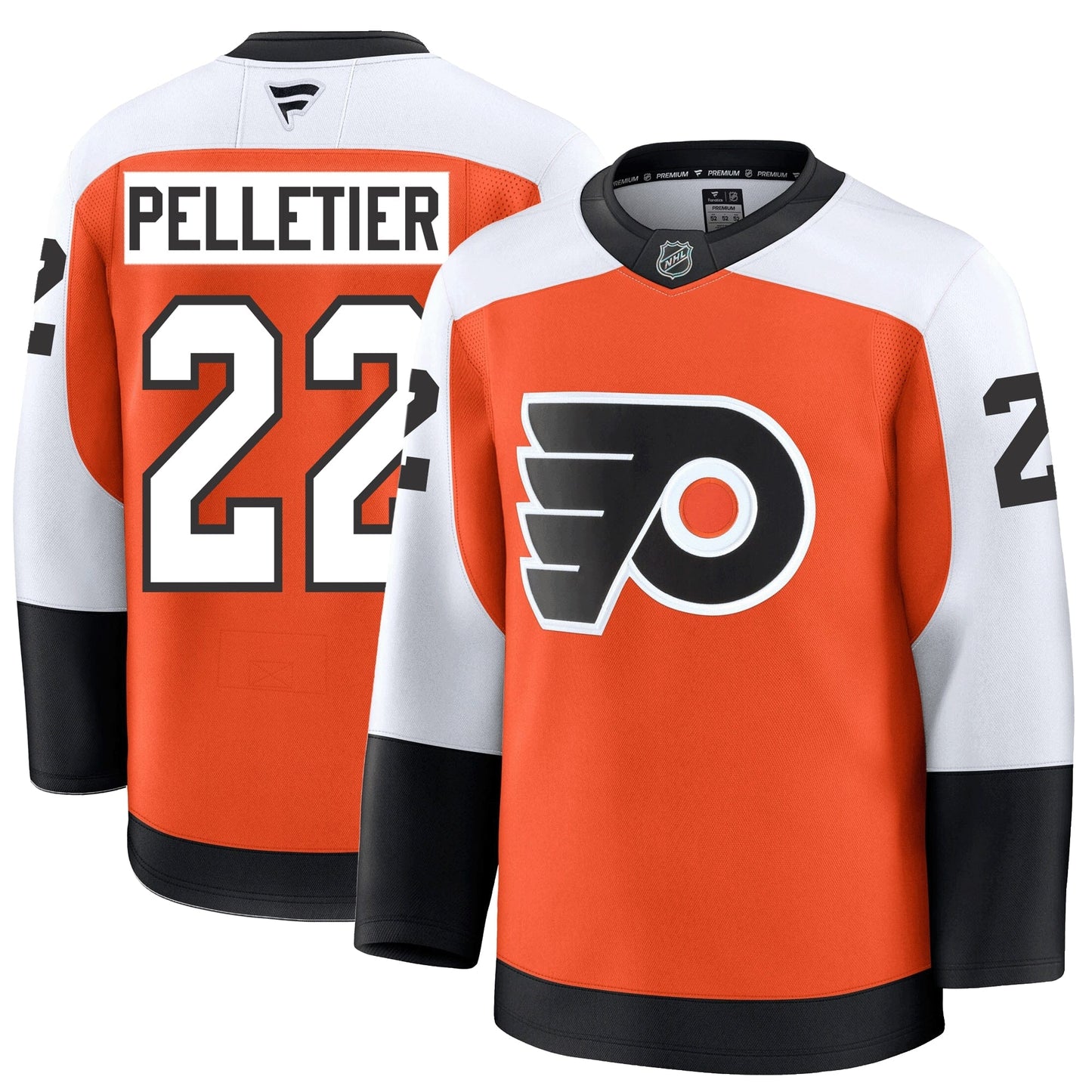 Jakob Pelletier Philadelphia Flyers Fanatics Premium Home Jersey