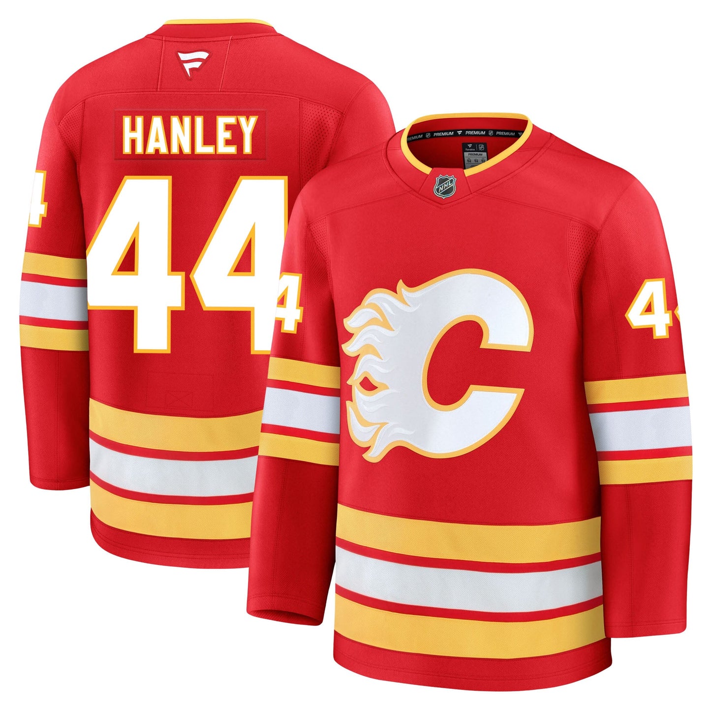 Joel Hanley Calgary Flames Fanatics Premium Home Jersey
