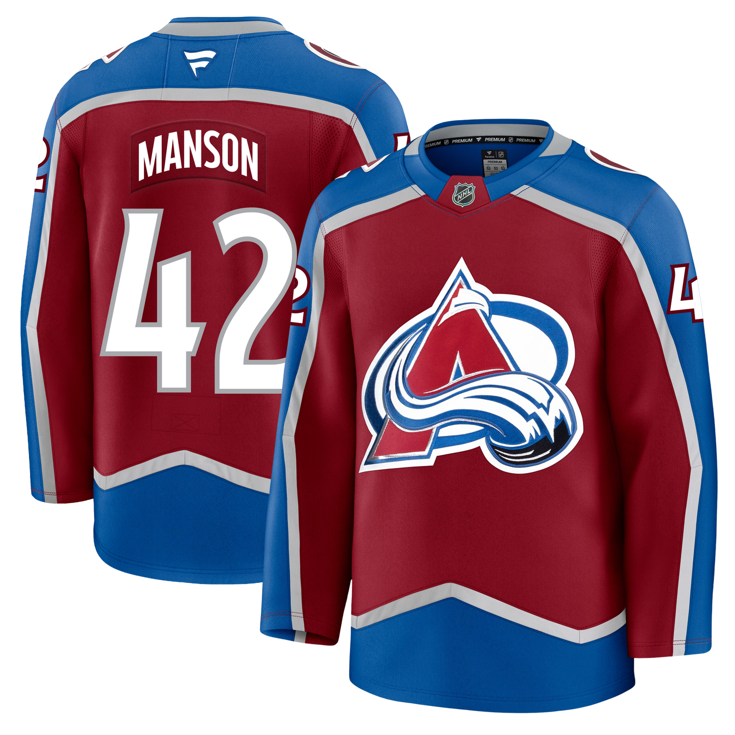 Josh Manson Colorado Avalanche Fanatics Premium Home Jersey