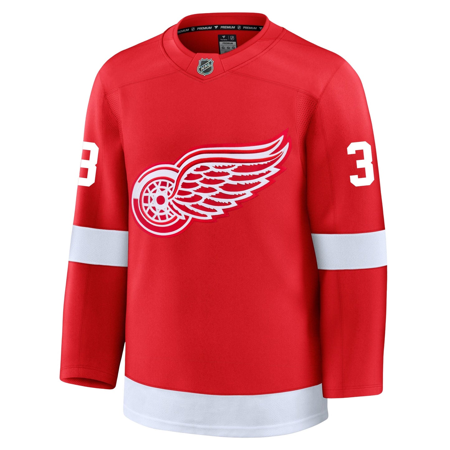 Justin Holl Detroit Red Wings Fanatics Premium Home Jersey