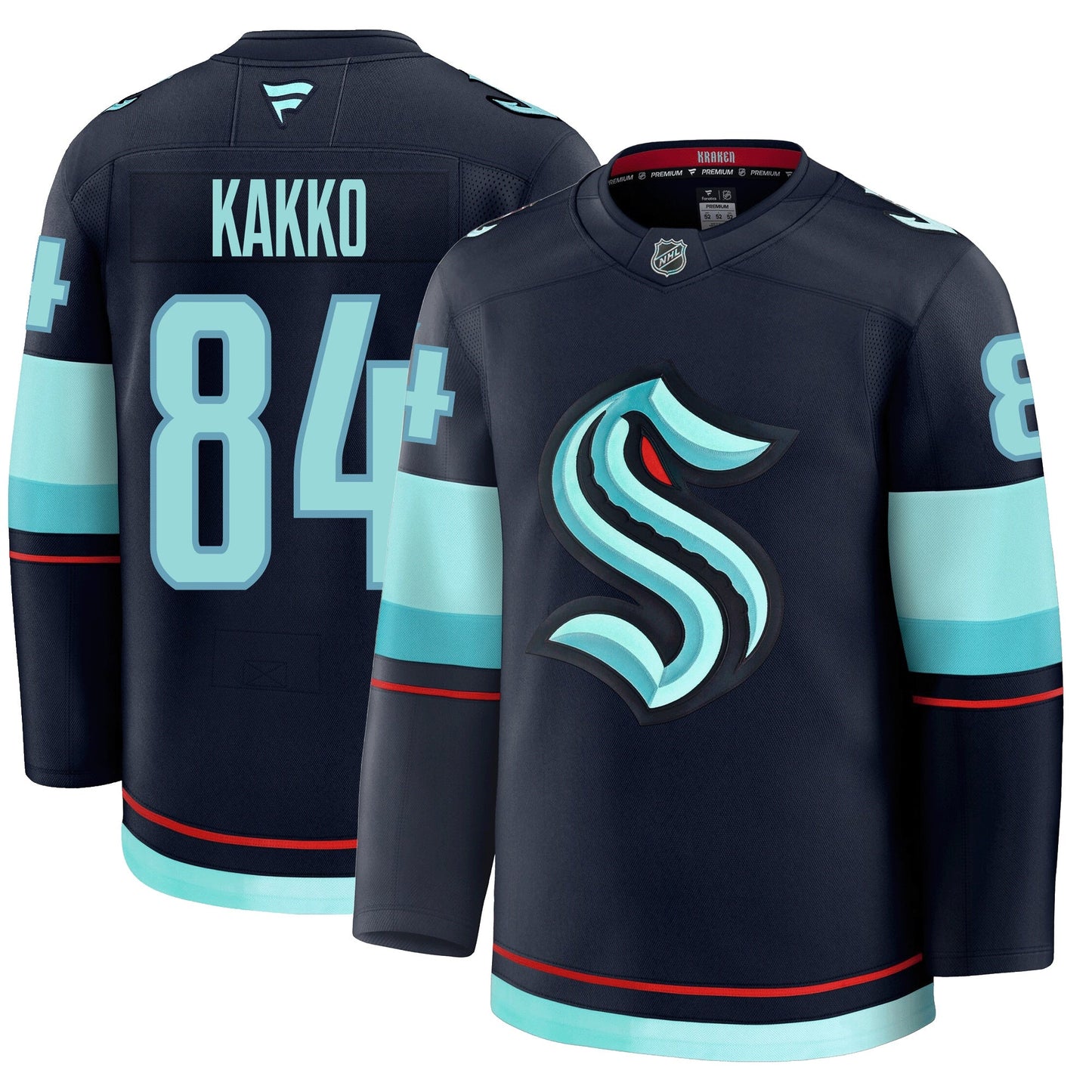 Kaapo Kakko Seattle Kraken Fanatics Premium Home Jersey
