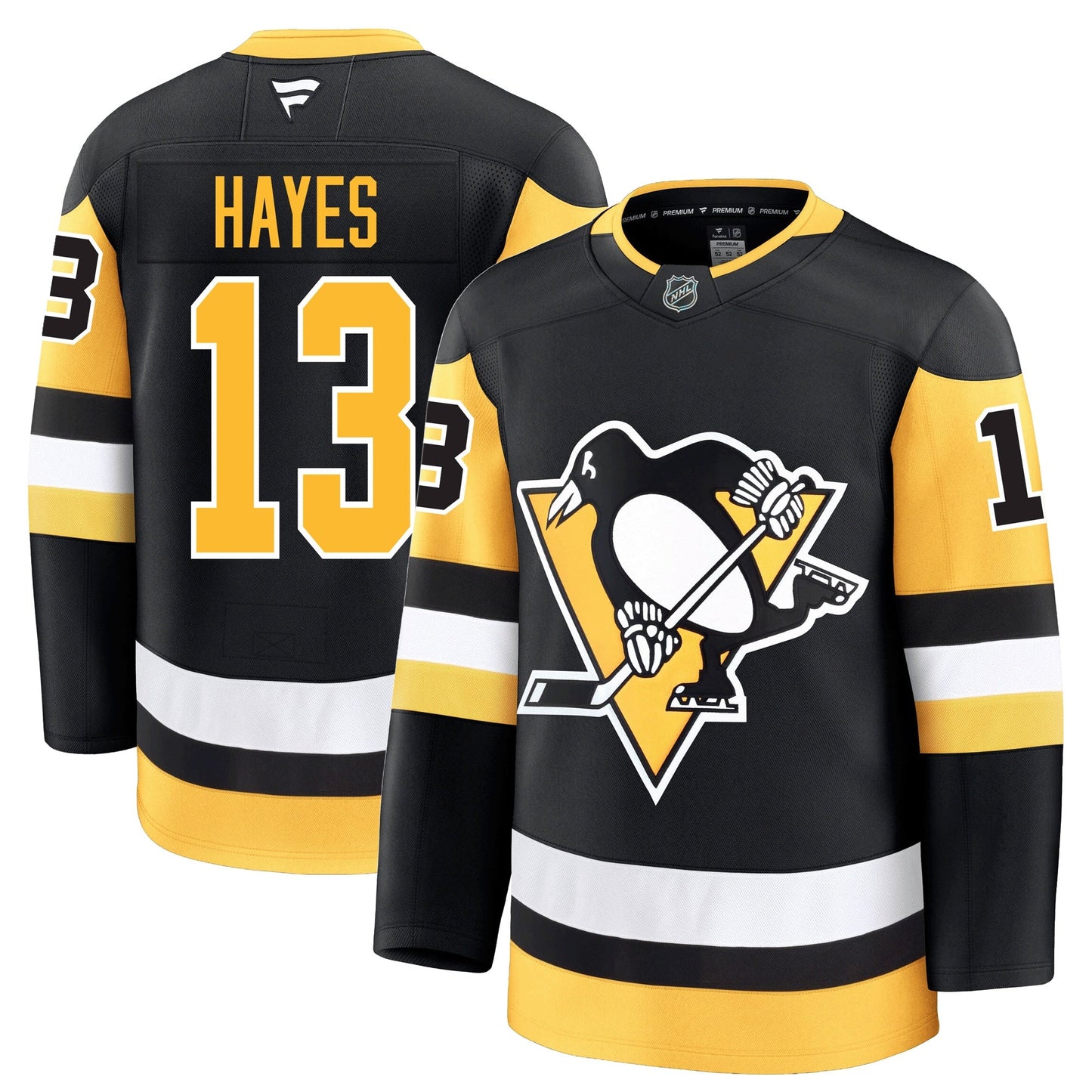 Kevin Hayes Pittsburgh Penguins Fanatics Premium Home Jersey